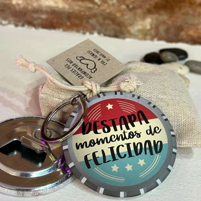 abridor para detalle de novios